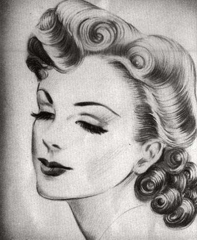 hair styles from the 1940 s