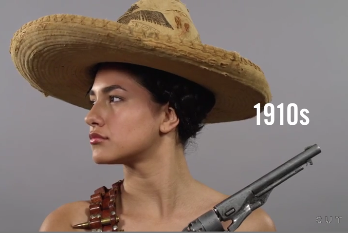 Watch 100 Years Of Mexican Beauty In Just Over One Minute 