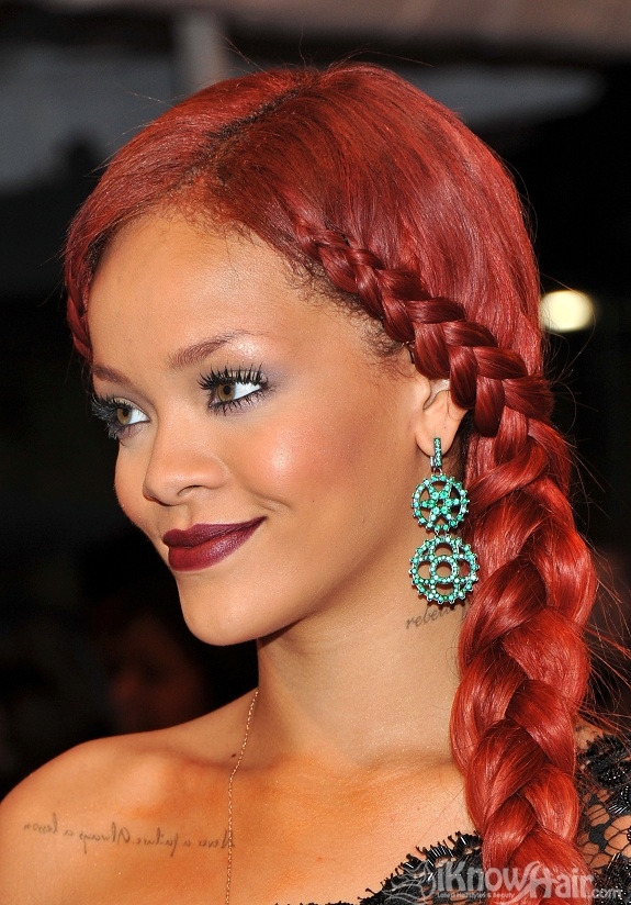 Rihanna | Rihanna Red Hair | Rihanna Short Hair Styles