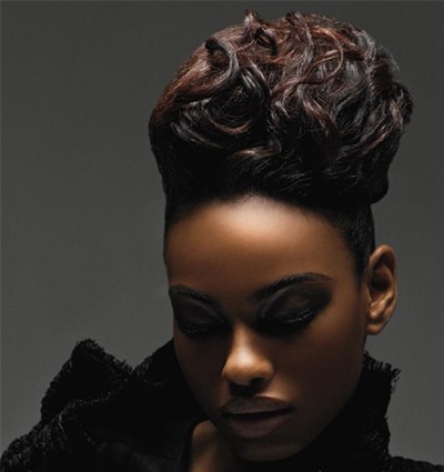 African American Celebrity Hairstyles on African American Wedding Hairstyles   Black Wedding Hairstyles