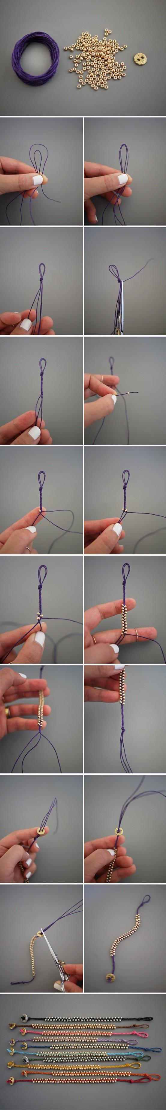 Cute DIY Bracelet (great gallery)