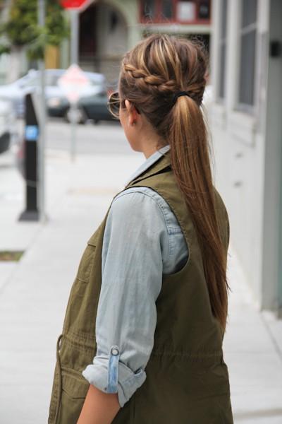 Braided Ponytail Hairstyle (gallery of bests of pinterest)