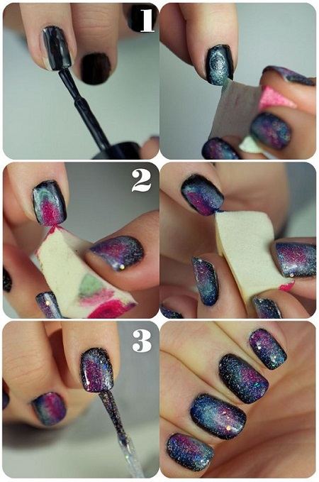 Galaxy Nails (bests of pinterest gallery)
