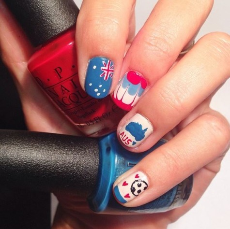 11 Great World Cup Nail Art Designs