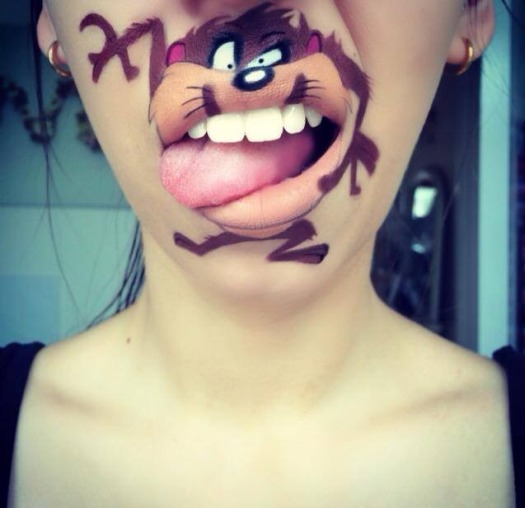 Beautiful Lip Art from Laura Jenkinson