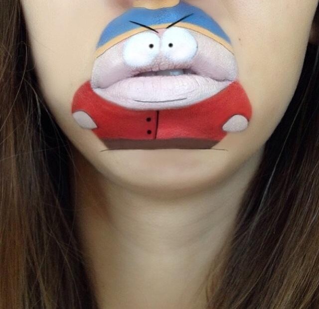 Makeup Artist Turns Her Lips Into Cute Cartoon Characters: 52 amazing photos