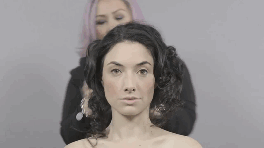 See 100 Years of Makeup and Hairstyles in One Minute
