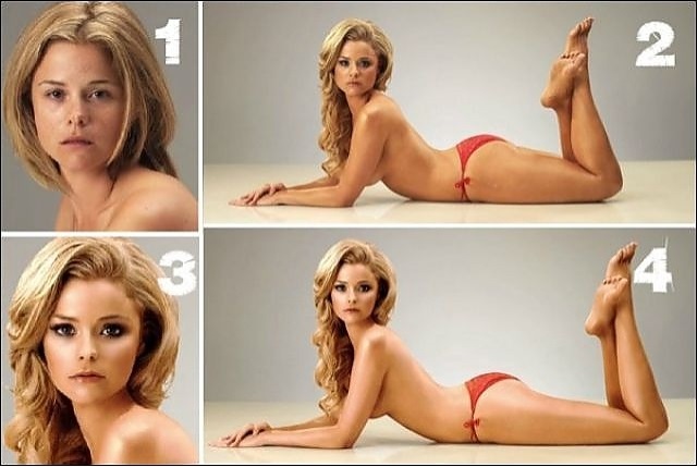 21 Shocking Photoshop Before and After Photos