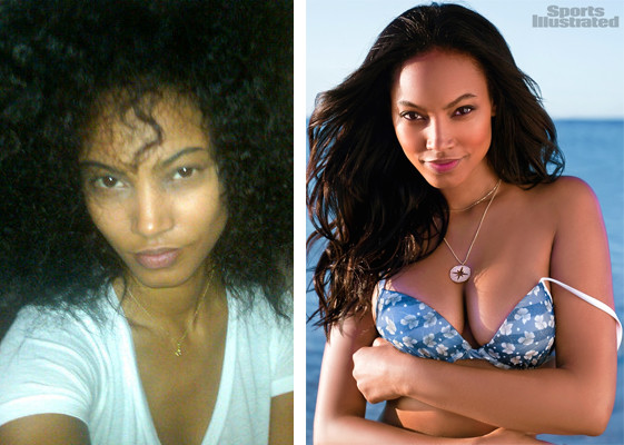 ariel-meredith-before-after-makeup