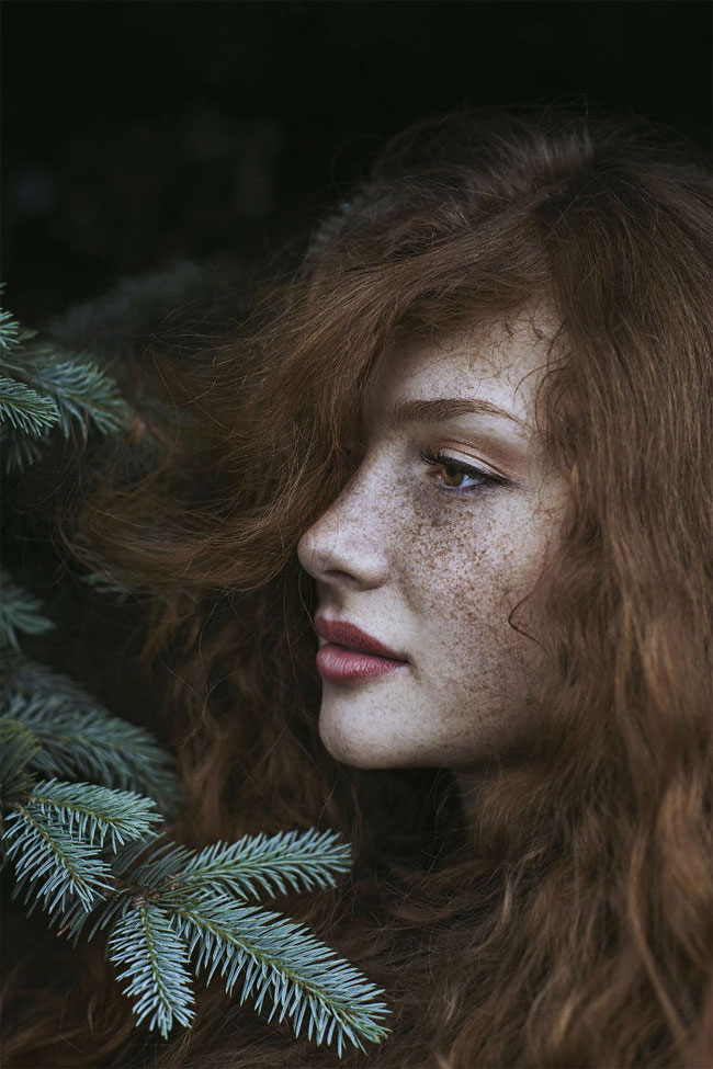 14 Stunning Redhead Portraits by Maja Topcagic