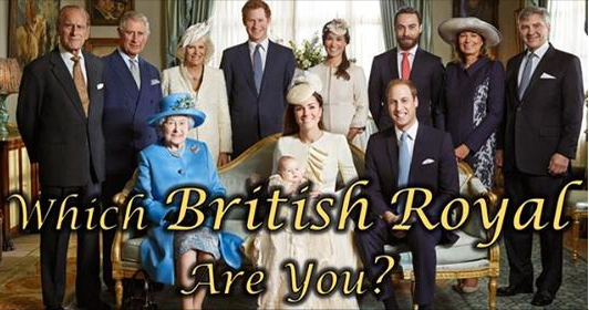 Which Member Of The Royal Family Are You?