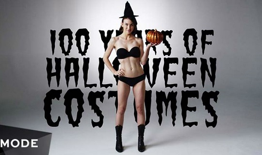 100 Years of Halloween Costumes in 3 Minutes