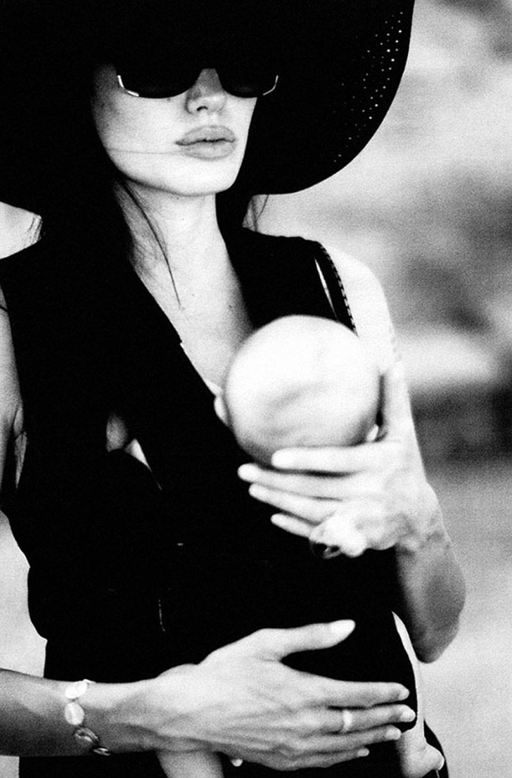 Gallery: Brad Pitt’s Intimate Photos Of Angelina Jolie Offer A BW Glimpse Into Their Family Life