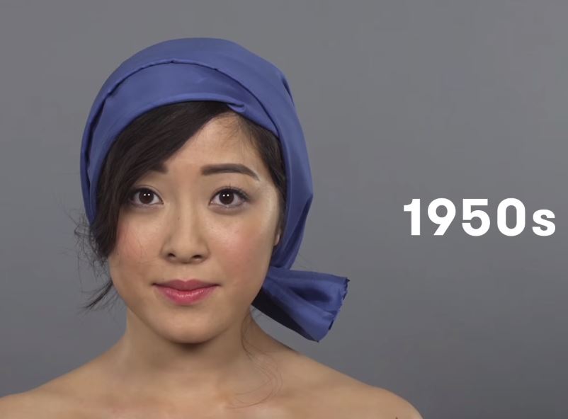 Video: 100 Years of Beauty in 1 Minute: China