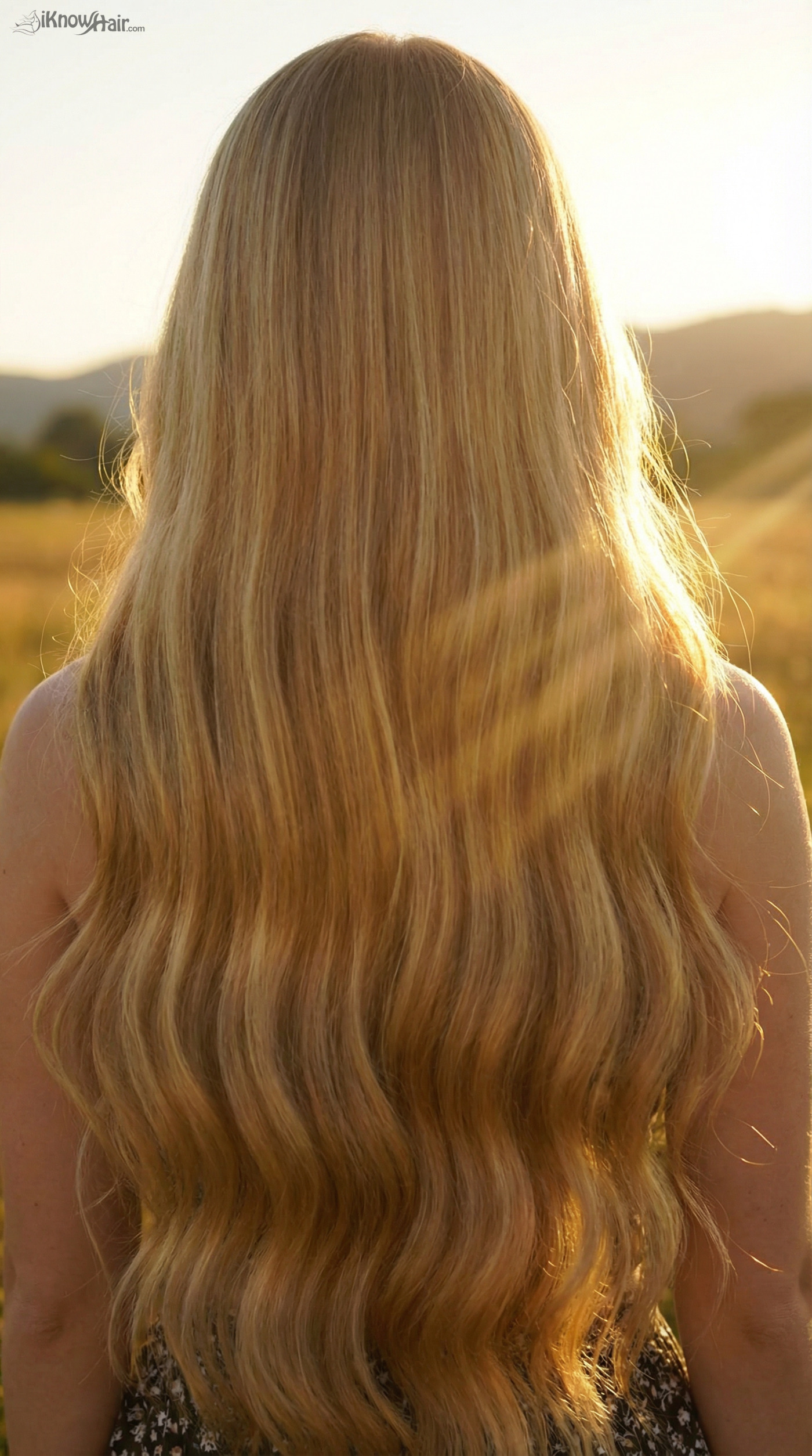 Long healthy hair growth results