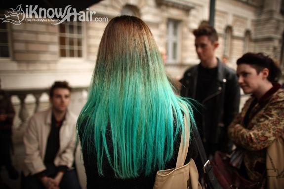 Dip Dyed Hair