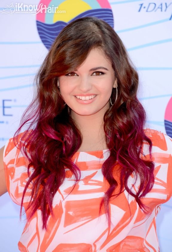 dip dye hair