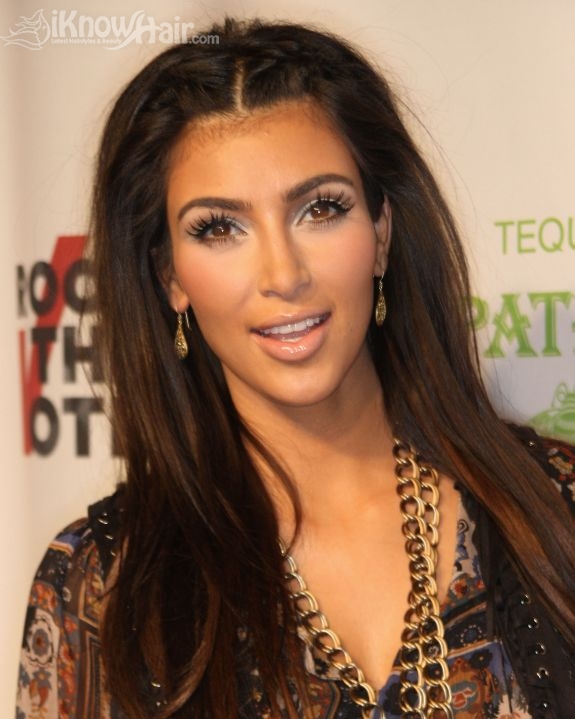 Kim Kardashian Hair