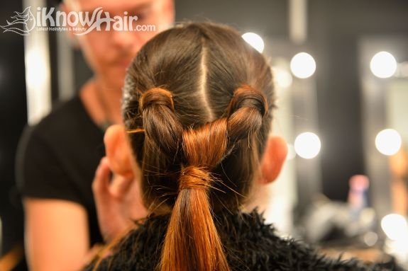 Triple Ponytail Hairstyle