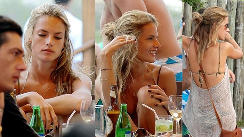 Summer Beach Hairstyles Alessandra Ambrosio