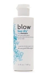blow faux dry shampoo