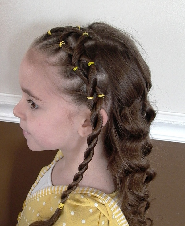 hairstyles for little girls how to do at home video tutorials